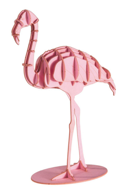3D Model od papira Flamingo
