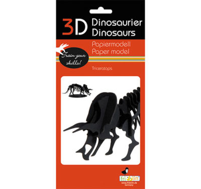 3D Model od papira Triceratops - Slika 2