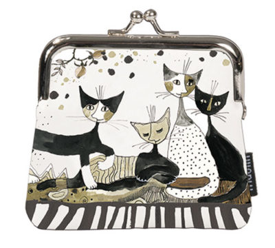 Novčanik za kovanice Rosina Wachtmeister, Cats Sepia
