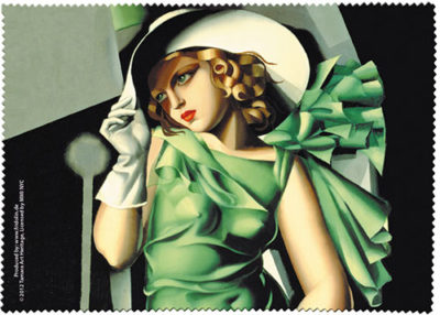 Krpica za brisanje naočala Tamara de Lempicka, Young Lady with Gloves